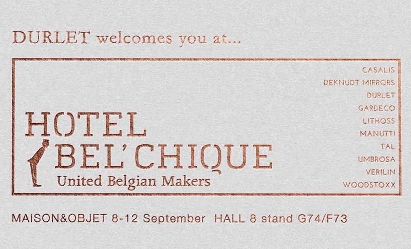 Bezoek ons op Maison&Objet